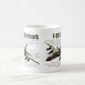 Aviation Art mug "F-111 Aardvark" Koffiemok (Center)