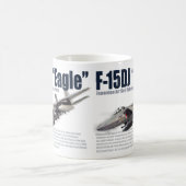 Aviation Art mug "F-15DJ Eagle"イーグル Koffiemok (Center)