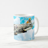 Aviation Art Mug "F-4 Phantom II" Koffiemok (Voorkant rechts)