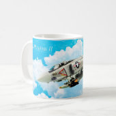 Aviation Art Mug "F-4 Phantom II" Koffiemok (Voorkant links)