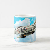 Aviation Art Mug "F-4 Phantom II" Koffiemok (Center)