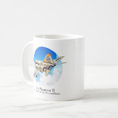 Aviation Art Mug "F-4 Phantom II" Koffiemok (Voorkant links)