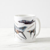 Aviation Art Mug "F-4 Phantom" Koffiemok (Voorkant rechts)