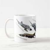 Aviation Art Mug "F-4 Phantom" Koffiemok (Links)