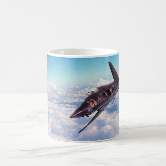 Aviation Art Mug "F-5E Tiger II" Koffiemok (Center)