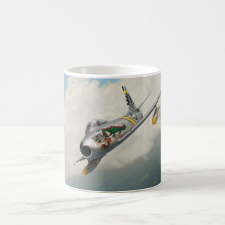Aviation Art Mug "F-86 Sabre" Koffiemok