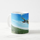 Aviation Art Mug "F-86 Sabre" Koffiemok (Voorkant links)