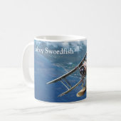 Aviation Art Mug "Fairey Swordfish" Koffiemok (Voorkant links)