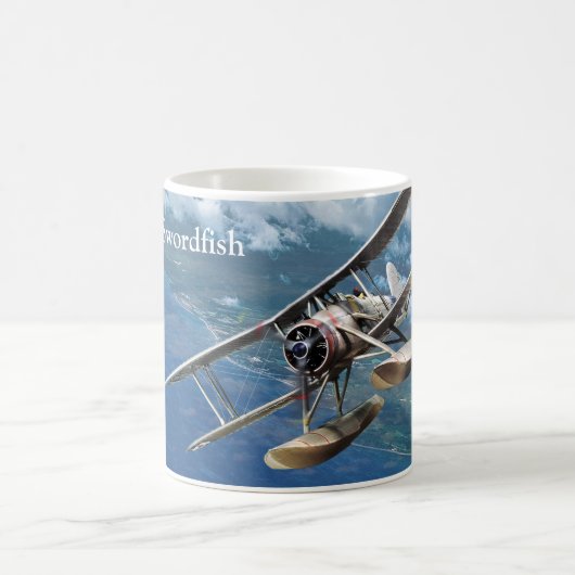 Aviation Art Mug "Fairey Swordfish" Koffiemok (Center)