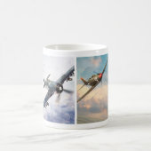 Aviation Art Mug "Fighter of World War II" Koffiemok (Center)