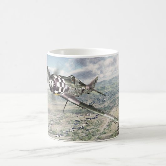Aviation Art mug "Focke-Wulf FW-190A-6 " Koffiemok (Center)