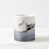 Aviation art mug"Fw190" Koffiemok (Center)