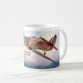 Aviation Art mug "Hawker Hurricane" Koffiemok (Voorkant rechts)