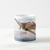Aviation Art mug "Hawker Hurricane" Koffiemok (Center)