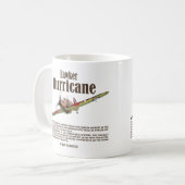 Aviation Art mug "Hawker Hurricane" Koffiemok (Voorkant links)