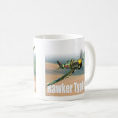Aviation Art Mug “Hawker Typhoon" Koffiemok (Voorkant rechts)