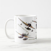 Aviation Art mug "Japanese float planes" Koffiemok (Links)