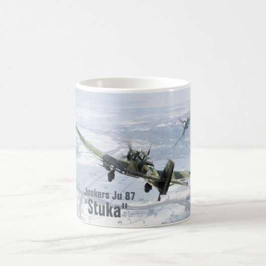 Aviation Art Mug " Junkers Ju 87 Stuka " Koffiemok (Center)