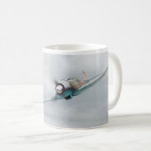 Aviation art mug "Lavochkin La-5" Koffiemok (Voorkant rechts)