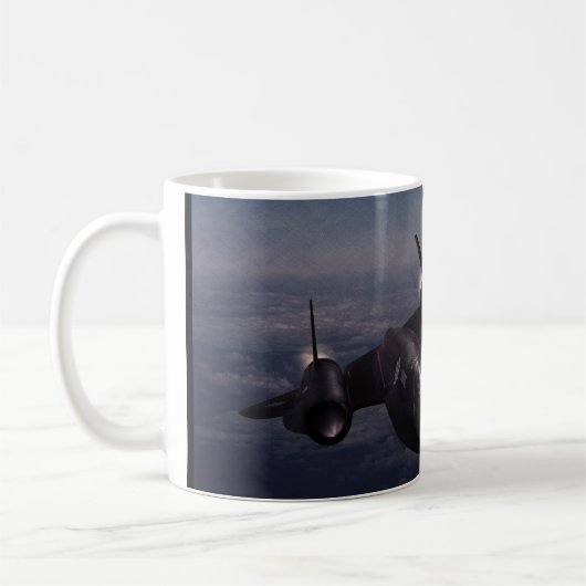 Aviation Art Mug "Lockheed SR-71 Blackbird" Koffiemok (Links)