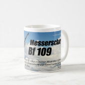 Aviation Art mug "Messerschmitt Bf 109" Koffiemok (Voorkant rechts)