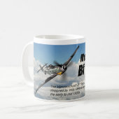 Aviation Art mug "Messerschmitt Bf 109" Koffiemok (Voorkant links)