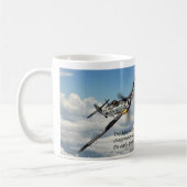 Aviation Art mug "Messerschmitt Bf 109" Koffiemok (Links)