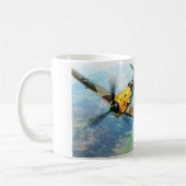 Aviation Art mug "Messerschmitt Bf 109" Koffiemok (Links)