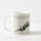 Aviation Art Mug "Messerschmitt Bf 110" Koffiemok (Links)