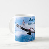 Aviation Art Mug "Mirage III " Koffiemok (Voorkant links)