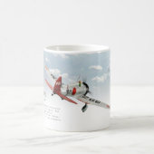 Aviation Art Mug "Mitsubishi A5M Claude" Koffiemok (Center)