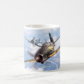 Aviation Art mug "Mitsubishi J2M Raiden"Jack" Koffiemok (Center)