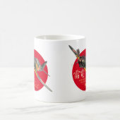 Aviation Art mug "Mitsubishi J2M Raiden " Koffiemok (Center)