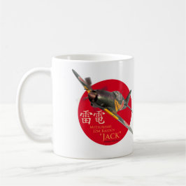 Aviation Art mug "Mitsubishi J2M Raiden " Koffiemok