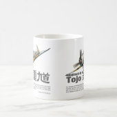 Aviation Art mug "Nakajima Ki-44 Tojo" Koffiemok (Center)