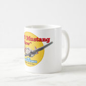 Aviation Art Mug "North American P-51 Mustang" Koffiemok (Voorkant rechts)