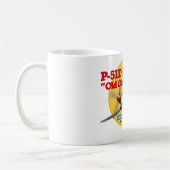 Aviation Art Mug "North American P-51 Mustang" Koffiemok (Links)