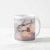 Aviation Art mug "P-38 Lightning" Koffiemok (Voorkant rechts)