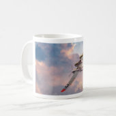Aviation Art mug "P-38 Lightning" Koffiemok (Voorkant links)
