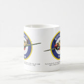 Aviation Art Mug " P-40 Kittyhawk" Koffiemok (Center)