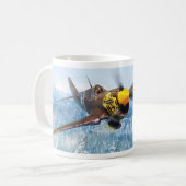 Aviation Art mug "P-40 Warhawk" Koffiemok (Voorkant links)