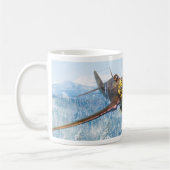 Aviation Art mug "P-40 Warhawk" Koffiemok (Links)