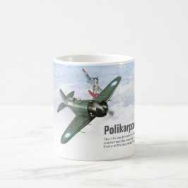 Aviation Art Mug "Polikarpov I-16" Koffiemok