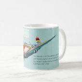 Aviation Art mug "Republic P-47 Thunderbolt" Koffiemok (Voorkant rechts)
