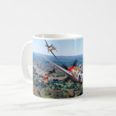 Aviation Art mug "Republic P-47 Thunderbolt" Koffiemok (Voorkant links)