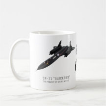 Aviation Art Mug "SR-71 Blackbird"