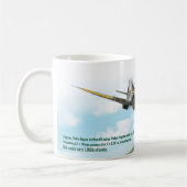 Aviation Art Mug "Supermarine Spitfire Mk. XVIII" Koffiemok (Links)