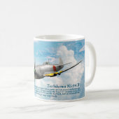 Aviation Art Mug " Tachikawa Ki-94 II " Koffiemok (Voorkant rechts)
