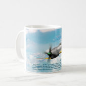 Aviation Art Mug " Tachikawa Ki-94 II " Koffiemok (Voorkant links)