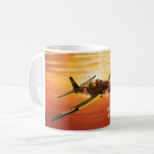 Aviation Art Mug "Yokosuka D4Y Judy" Koffiemok (Voorkant links)